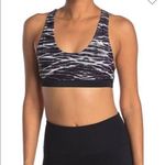 Adidas Nouveau Black Tie Dye Sport Bra Sz S NWT Photo 0