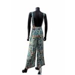 Cider Floral Corduroy Jumpsuit Overalls Wide Leg Adjustable Straps Size M NWOT Photo 1