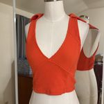Urban Outfitters NWOT UO Ford Collared Cropped Top Photo 2