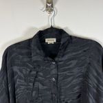 Zadig & Voltaire  Topaz Jac‎ Tigre Ladies Silk Oversized Patterned Shirt Blouse M Photo 1