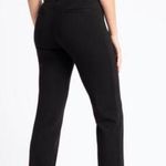 Betabrand  Straight Leg Classic Dress Pant Yoga Pants Black Small Photo 1