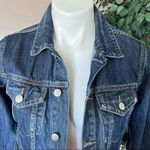 Lucky Brand “Tomboy Trucker” Denim Blue Jean Jacket Photo 1