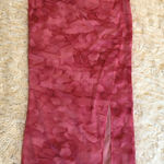 Princess Polly  Pink Floral Maxi Wrap Skirt Size 4 Photo 0