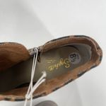 Seychelles  Boots Size 8.5 Booties Animal Print Zipper Chunky Block Heel Leather Photo 7