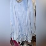 Tony Bowls  Light Blue Satin Dress Photo 2