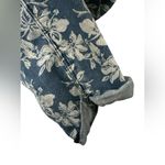 Bossini Floral Print Faded Blue Denim Jeans 34 Photo 2