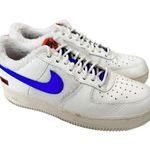 Nike Air Force 1 '07 Low Sherpa Fleece Sneakers Sz 9.5 Photo 0