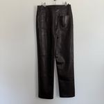 Wilfred  The Melina Pant Faux Leather Straight Leg Pants 6 Photo 3