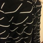 JM Collection Black & White Open Front Top | Shirt | Blouse | Business Casual Photo 1