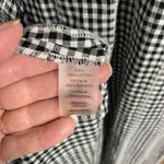 Calvin Klein  Black Gingham Tie Front Button Front Maxi Shirt Dress Sz.22W Photo 12
