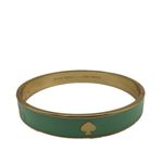 Kate Spade  ♠️ Green and Gold Bangle Bracelet Photo 3