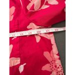 FREE ASSEMBLY Womens Pink Floral Print Button Up Long Sleeve Shirt Size M Red Size M Photo 6
