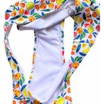 Fruit Print 2 Piece Strapless Hi Waist Bikini Swimsuit ~ Women's Size SMALL Photo 2