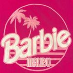 Barbie Malibu viral sweatshirt in bubble gum pink, size XL Pink Photo 4