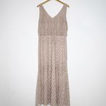 BHLDN Blaise Sequin Beaded Gown Dress Size 14 Anthropologie Formal Wedding Photo 1