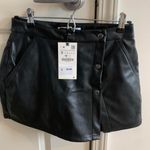 ZARA Leather Skort Photo 0