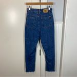 Thrills  Casey Straight Slim Barrel Jean Blue Wash Raw Hem Straight Leg size 4 Photo 5