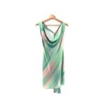 Silk Roads by Adriana‎ Iglesias Esther Dress in Space Silk Green Photo 1