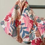 HYFVE  large walking your way cropped floral print sweetheart neck puff sleeve Photo 4