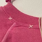 I Stole My Boyfriend's Shirt Women California Smiley Sweatshirt (Color: Pink) Pink Photo 5