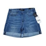Liverpool Chloe Pull On Stretch Jean Shorts Size 0 25 Blue Rolled Photo 1