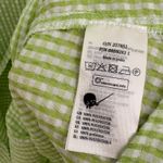 Monki Green And White Gingham Plaid Seersucker Midi Dress Size‎ XS Photo 7