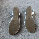 st. john's bay  White Wedge Sandals SIZE 10M Photo 3