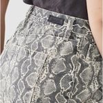BlankNYC Womens Skirt Sz 27 Gray Henrietta Snakeskin Mini Y2K Grunge Streetwear Photo 3