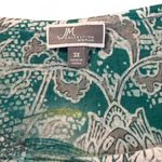 JM Collection Woman 3X Peacock Feather Rhinestone Tunic Top Plus Size Photo 3