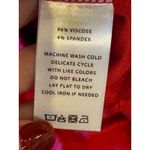 Lilla P Dress Women Medium Pink Knit Short Sleeve Scoop Neck Tee Tunic Preppy Photo 8