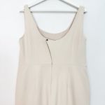 ADAY Power Suit Sleeveless Straight Leg Cottagecore Country Jumpsuit Bib Large Photo 11