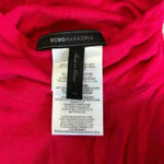 BCBGMAXAZRIA  Red Mock neck Long Sleeve Dress Knee Length Size XS Photo 4