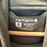 Carhartt Women's  Clarksburg Relaxed Fit Midweight Logo‎ Sleeve Graphic Hoodie M Photo 3