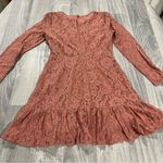 Francesca’s Miami Nina Rose Lace Dress; Small Women’s Pink Photo 8