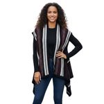 a.n.a  Multi Color Textured Sleeveless Cardigan Size Small Photo 11