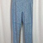 Gymshark  Malibu Blue Fleur Texture Leggings Sz.M Photo 0