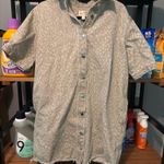Universal Threads Animal print denim dress Photo 0