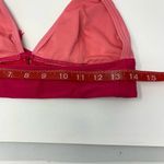 Kate Spade  pink halter bikini top tassel tie front Large Photo 3