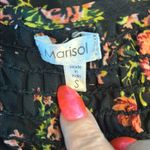 Pink, Orange & Black Flutter Short Sleeve Blouse with Ruffled Details Photo 7