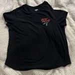 Old Navy XL  Merry Christmas basic black tee shirt Photo 0
