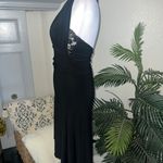 Y2k gems Vintage Y2K Asymmetrical Hi Lo Black Halter Cocktail Dress S Photo 2