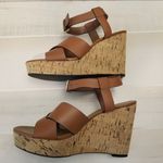 Tahari {9.5M}  Stevie Cork Wedge Sandals Photo 2