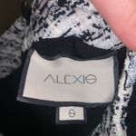 Alexis  black white tweed skirt revolve classic fall boho designer casual $300 Photo 6