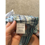 Cara Cara || Janie Dress in Palm Medallion Teal Small Blue Photo 8