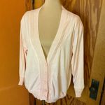 Vintage 80s feminine pink coverup Size L Photo 9