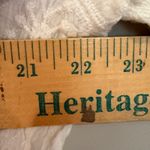 Bluivy Scallop Hem Embroidery Lace Blouse Women's Large Ivory Boho Hippie Dainty White Photo 12