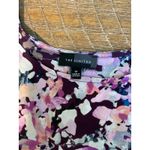 The Limited  Floral‎ Tank Top Purple Medium Women’s Blouse Shirt M Work Office Photo 7