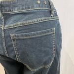 CAbi Zoe Jean dark wash indigo blue low rise flare bootcut jeans size 8R NWT Photo 3