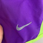 Nike  Dri-Fit Purple & Yellow Athletic Shorts Photo 3
