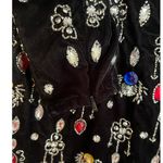 Mac Duggal NWT Size 0 LBD Style 93811 Black Long Sleeve Embellished Mini Dress Photo 6